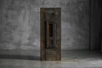 Rustic Cabinet with Iron Hardware France 19th Century