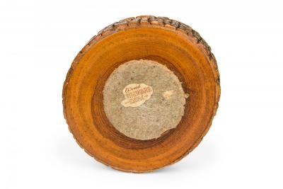 Rustic Carved Wooden Nutcracker Set with Wooden Mallet