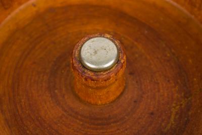 Rustic Carved Wooden Nutcracker Set with Wooden Mallet