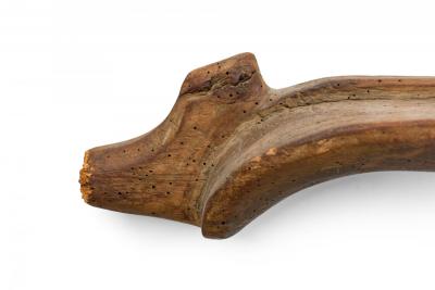 Rustic Country Carved Wooden Yoke