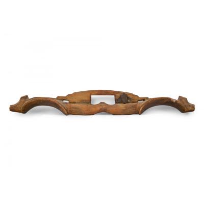 Rustic Country Carved Wooden Yoke