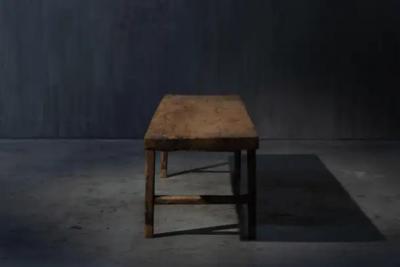 Rustic Farmhouse Dining Table France 1950s