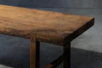 Rustic Farmhouse Dining Table France 1950s
