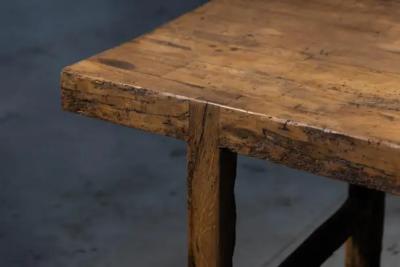 Rustic Farmhouse Dining Table France 1950s