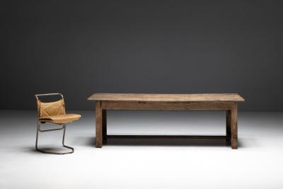 Rustic Farmhouse Dining Table France 19th Century
