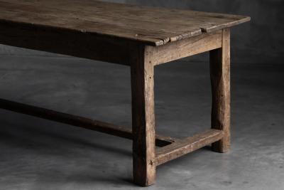Rustic Farmhouse Dining Table France 19th Century