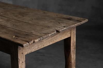 Rustic Farmhouse Dining Table France 19th Century