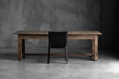 Rustic Farmhouse Dining Table France 19th Century