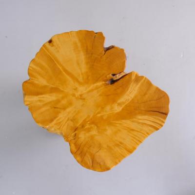 Rustic Finnish Organic Wooden Small Table Flower Stand Finland 1980s