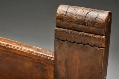 Rustic Folk Art Bench Spain 19th Century