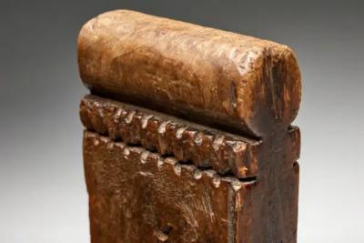 Rustic Folk Art Bench Spain 19th Century