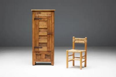 Rustic Folk Art Cabinet France 18th Century