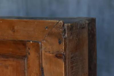Rustic Folk Art Cabinet France 19th Century