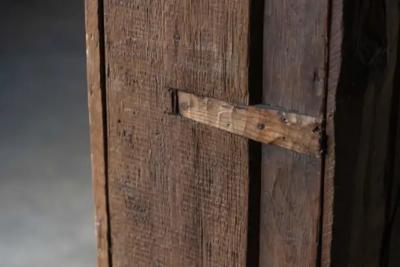 Rustic Folk Art Cabinet France 19th Century