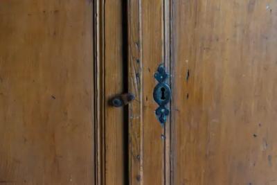 Rustic Folk Art Cabinet France 19th Century