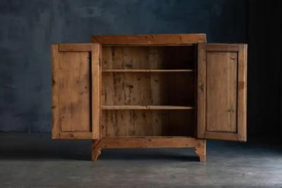 Rustic Folk Art Cabinet France 19th Century