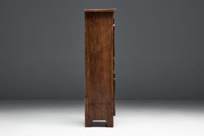 Rustic Folk Art Cabinet France 19th Century