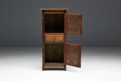 Rustic Folk Art Cabinet France 19th Century