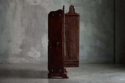 Rustic Folk Art Cabinet Spain 19th Century