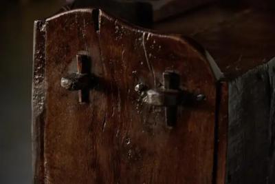 Rustic Folk Art Cabinet Spain 19th Century