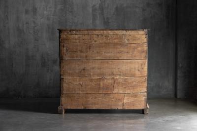 Rustic Folk Art Carved Cabinet 19th Century