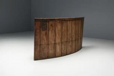 Rustic High Back Tavern Settle England 18th Century