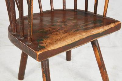 Rustic Hoop Back Welsh Windsor Armchair