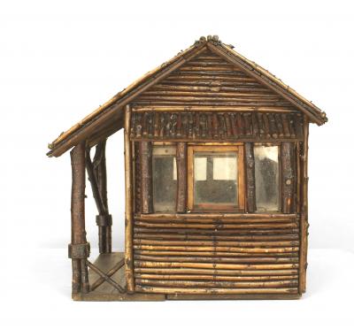 Rustic Log Cabin Model