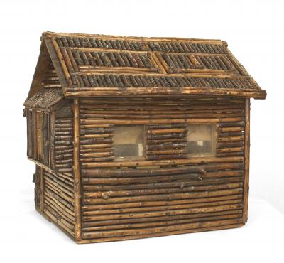Rustic Log Cabin Model