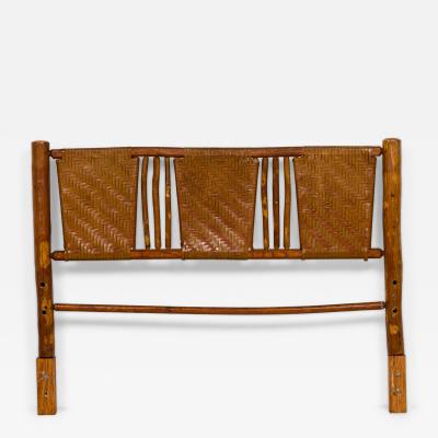 Rustic Old HIckory Full Headboard
