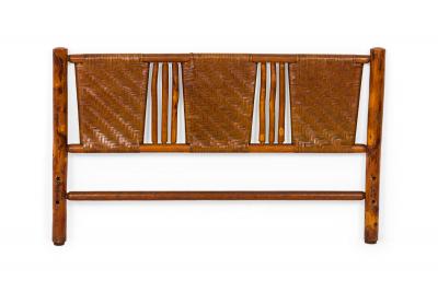 Rustic Old Hickory Woven Full Size Bed