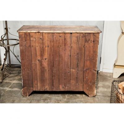 Rustic Painted Cabinet