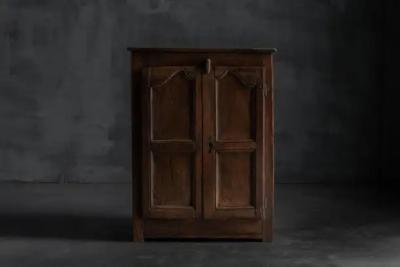 Rustic Primitive Cabinet France 19th Century