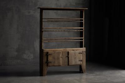 Rustic Primitive Cabinet France 19th Century