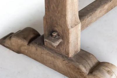 Rustic Primitive Dining Table France Early 20th Century
