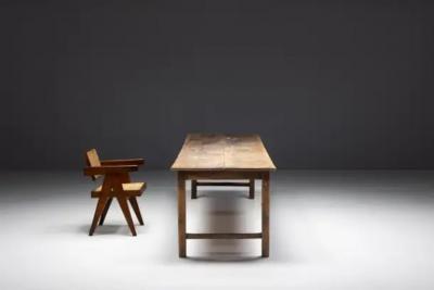 Rustic Primitive Farmhouse Dining Table France 19th Century