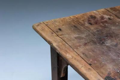 Rustic Primitive Farmhouse Dining Table France 19th Century