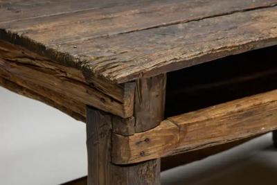 Rustic Primitive Working Bench France Early 19th Century