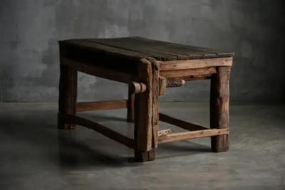 Rustic Primitive Working Bench France Early 19th Century