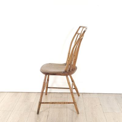 Rustic Provincial Ash Windsor Chair circa 1820 probably England