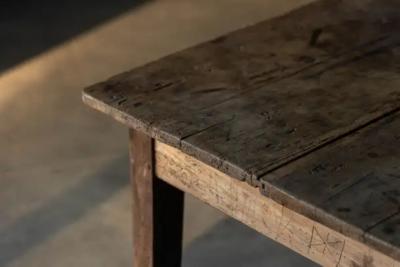 Rustic Rural Dining Table France 19th Century