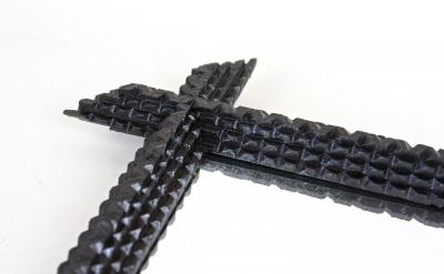 Rustic Tramp Art Mirror 19th Century Handcarved Austria ca 1890