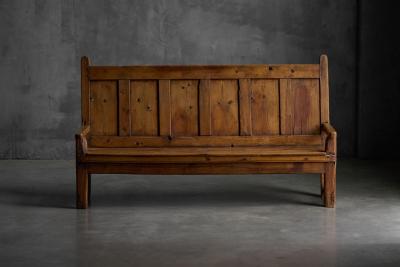 Rustic Travail Populaire Bench France 19th Century