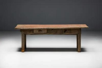 Rustic Travail Populaire Dining Table France Early 19th Century