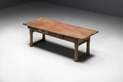 Rustic Travail Populaire Dining Table France Early 19th Century