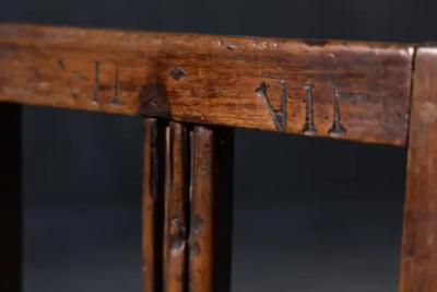 Rustic Travail Populaire Storage Chair France 19th Century