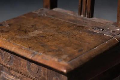 Rustic Travail Populaire Storage Chair France 19th Century