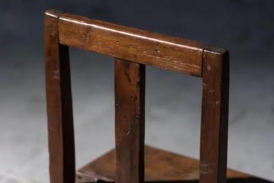 Rustic Travail Populaire Storage Chair France 19th Century