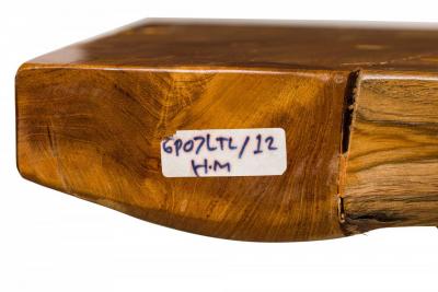 Rustic Tree Root Live Edge Lacquered Console Table