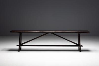 Rustic Vernacular Console Table France Early 20th Century